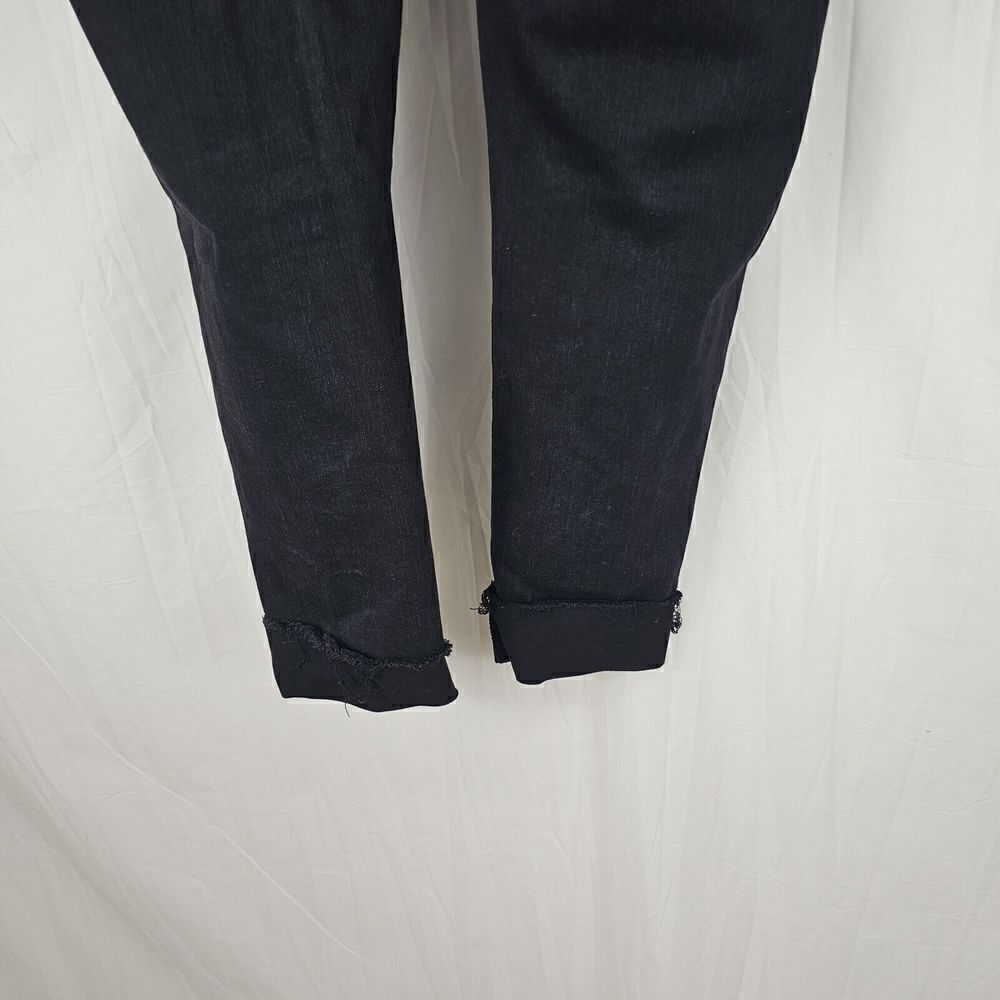 Judy Blue Black, Mid-Rise Destroyed Slim Fit - JB88137 Women's Size 15/32 - Picture 7 of 11